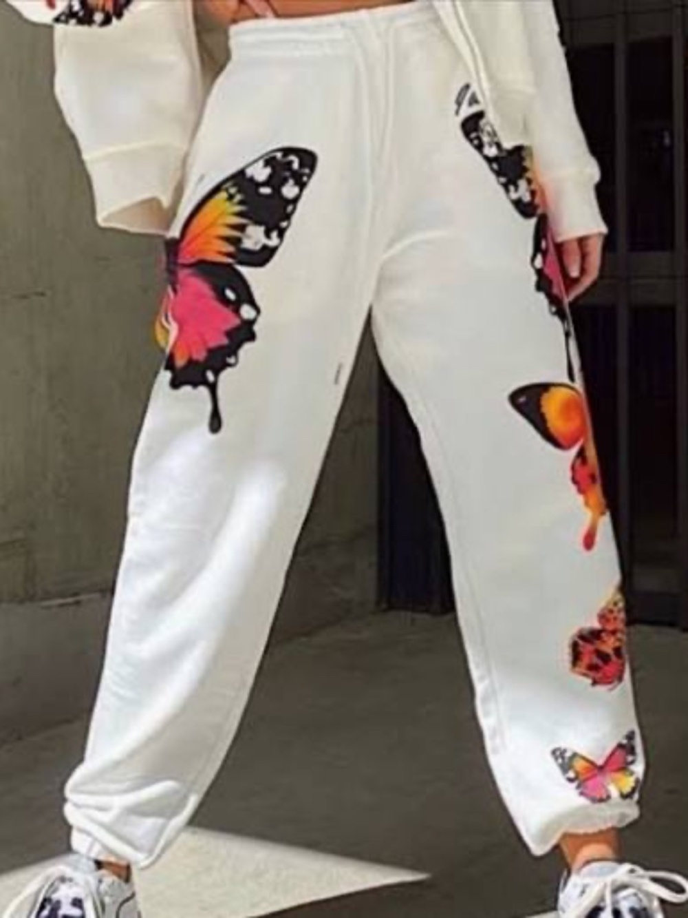TIGER MIST I AM GIA BUTTERFLY SWEATPANTS, XS, NWT